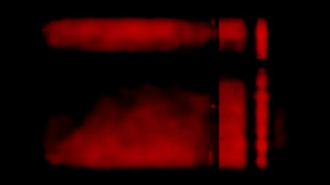 Red paint splatter burst with dynamic motion. Abstract liquid explosion Видео 340003757