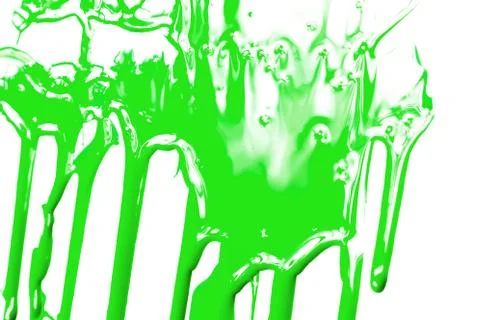 Red paint on a white background Stock Photos