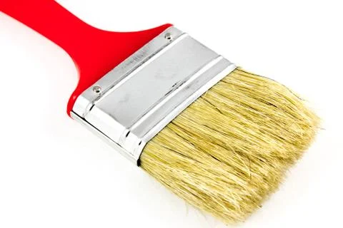 Red paintbrush Stock Photos