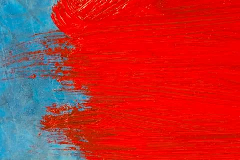 Red painted surface Stockfoto's