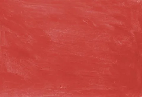 Red painted textured abstract background with brush strokes in gray and black Foto stock