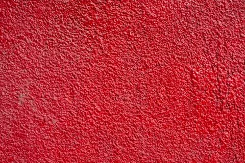 Red painted wall background Foto stock