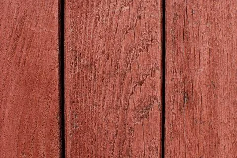Red painted wood Stock Photos