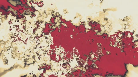 Red paints are spreading 스톡 동영상 135162945