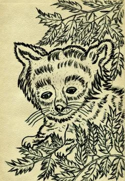 Red Panda Sketch Illustration