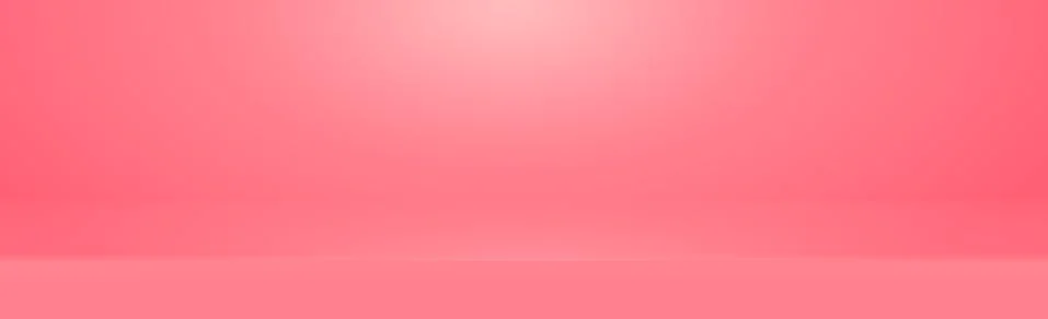 Red panoramic studio background with white glow Illustrazione stock