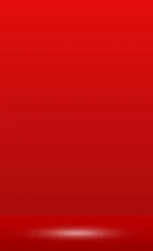 Red panoramic studio background with white glow Illustrazione stock
