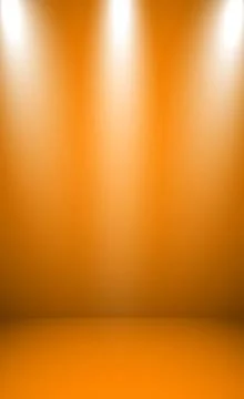 Red panoramic studio background with white glow Illustrazione stock