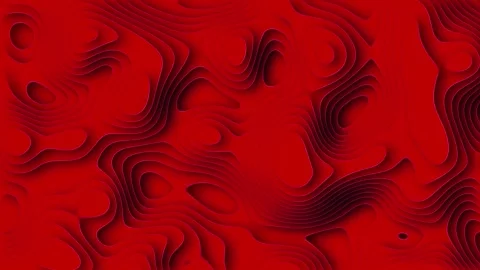 Red Paper Cut Background Video stock 264327110