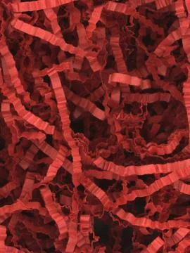 Red paper mess Stock Photos