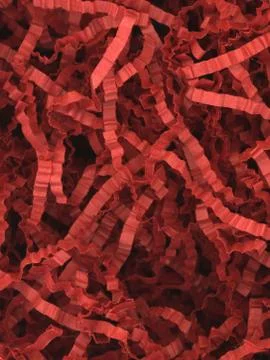 Red paper mess Stock Photos