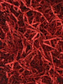 Red paper mess Stock Photos