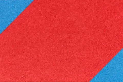 Red paper texture background with blue diagonal edges and copy space for ba.. Stock Photos