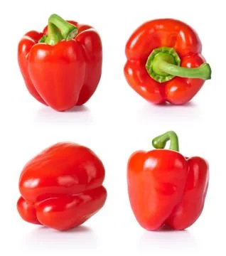 Red paprika Stock Photos