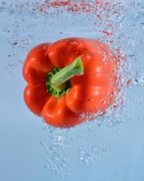 Red paprika Stock Photos