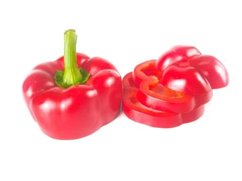 Red paprika 스톡 사진