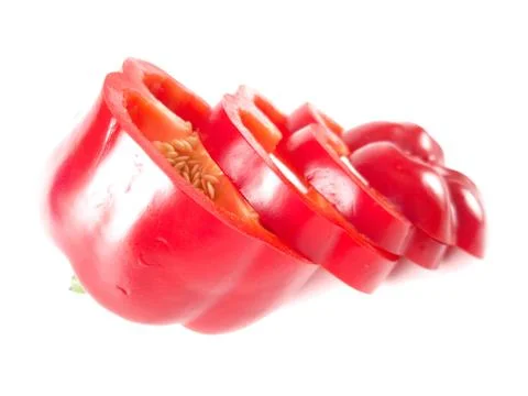 Red paprika 스톡 사진