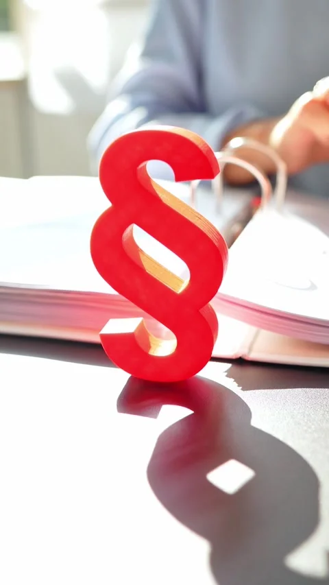 Red Paragraph And Calculator Stock Footage 229911905