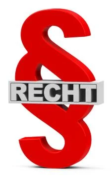 The red paragraph sign Stock Illustration