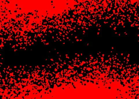 Red Particle Explosion with Flying Shards Abstract Dark Background 스톡 일러스트