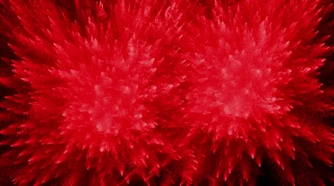 Red Particle Explosion Stock Footage 59766566