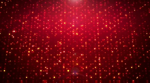 Red Particle Grid Stock Footage 589168