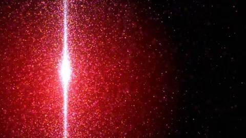 Red particle motion background Video stock 82252009