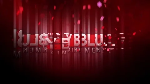 Red Particle Title Promo Stock After Effects