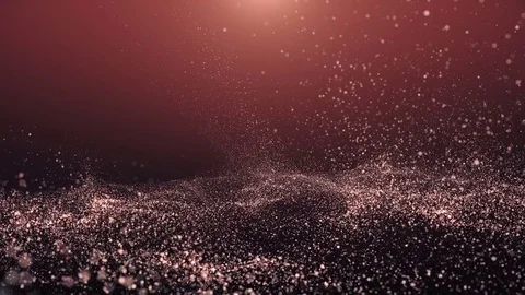 Red Particles Background. Stock Footage 78990669