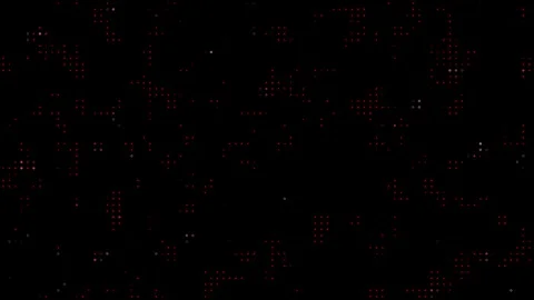 Red particles background Video stock 240734423