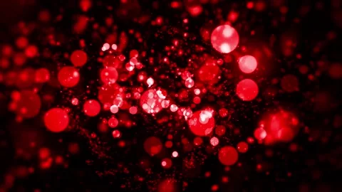 Red Particles Explode Transition Reveal Stock Footage 305005857