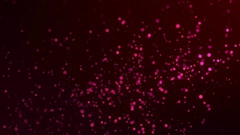 Red Particles Flow Stock Footage 72349956