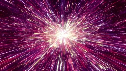 Red Particles Light Bloom 動画素材 334936678