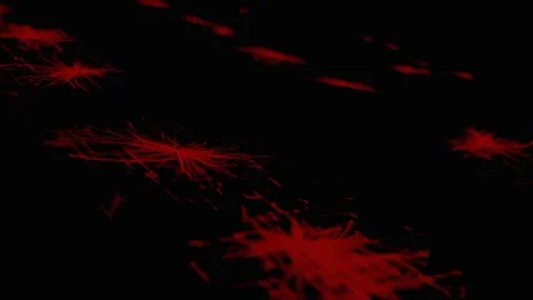 Red Particles Motion Background Loop 스톡 동영상 218976718
