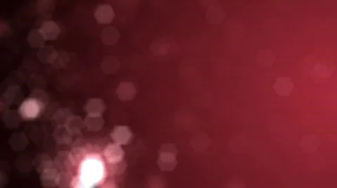Red Particles Out of Focus BG Loop Stock Footage 566400