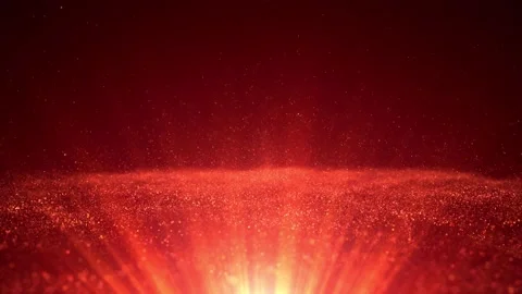 Red Particles Rays Background 動画素材 334935837