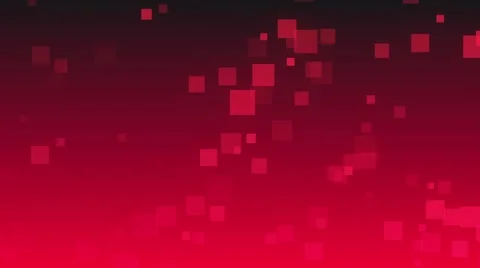 Red particles square background Stock Footage 48904458