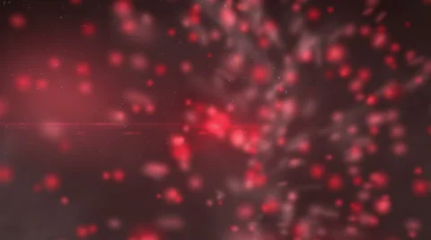 Red particles swirl Stock Footage 61468199