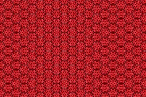 Red Pattern Background Stock Illustration
