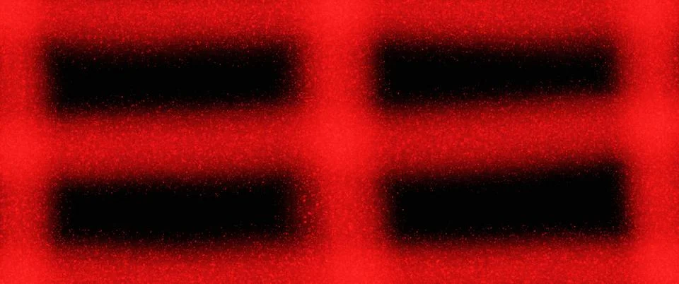 Red pattern on black background Illustrazione stock