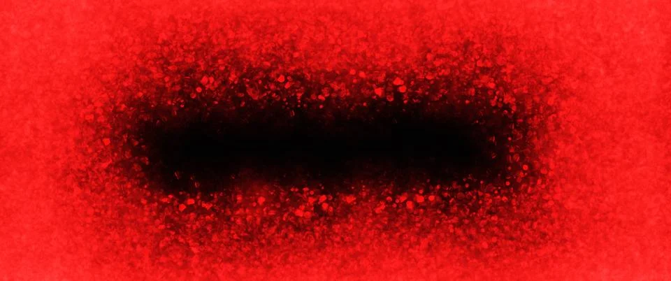 Red pattern on black background Illustrazione stock