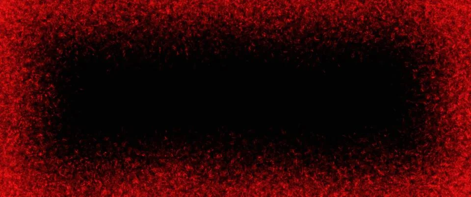 Red pattern on black background Illustrazione stock