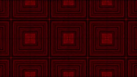 Red Pattern gothic design animation motion graphics Stock Footage 155261878