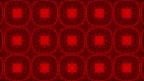 Red Pattern gothic design animation motion graphics Stock Footage 155261882