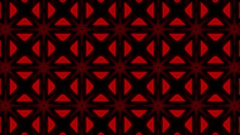 Red Pattern gothic design animation motion graphics Stock Footage 155261884