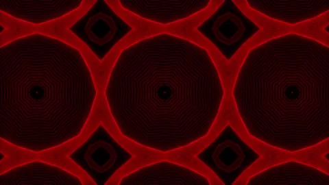 Red Pattern gothic design animation motion graphics Stock Footage 155261897
