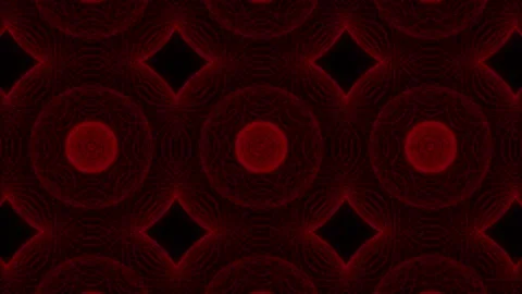 Red Pattern gothic design animation motion graphics Stock Footage 155261900