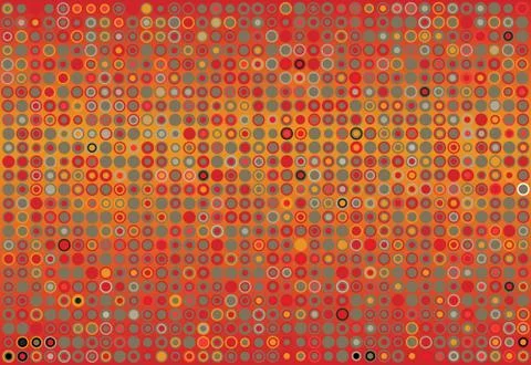 Red pattern Stock-Illustration