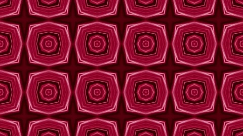 Red pattern moving caleidoscope effect background Stock-Footage 253743457