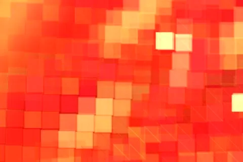 Red pattern square, abstract modern background with fractal shapes for web de Foto stock